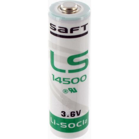 Pile lithium AA 3.6V – Technologie lithium – Pile spéciale pour appareils électroniques – Autonomie prolongée – Saft