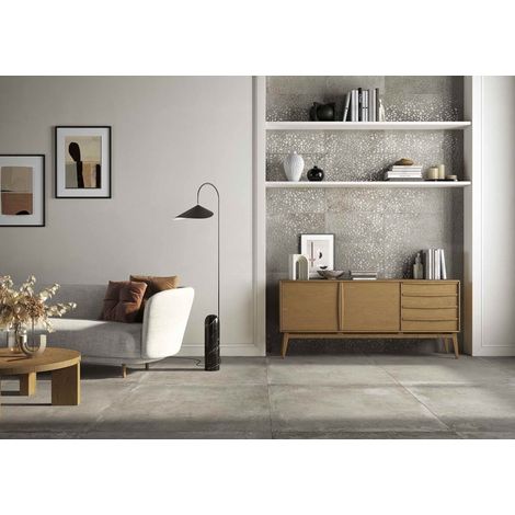 Carrelage Intérieur Effet Béton BROOKLYN 60x60 cm Taupe Brooklyn (1/5)