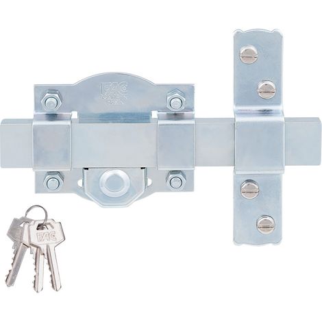 Serrure 50-R/80 Salle De Rangement Galvanisée F01009 Fac - FAC (1/2)