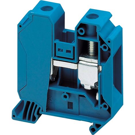 Borne à vis passant 2 points 35mm² bleu SCHNEIDER NSYTRV352BL (1/2)
