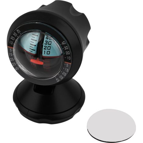 Inclinometre Voiture Niveau Pente Automobile Compas Angle Instrument Tableau Bord Mesure Gradient Precision (1/3)