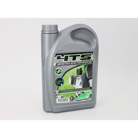 Huile moteur 4 temps 10W30 – 2L pour moteurs terrestres – Protection contre l'usure et la corrosion – Compatible tronçonneuses et tondeuses (1/2)