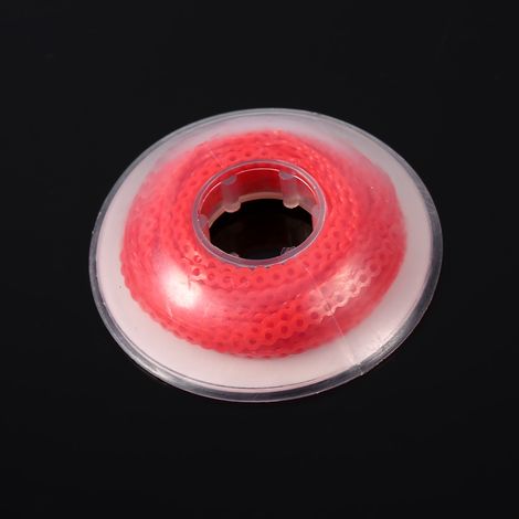 Chaîne élastique orthodontique dentaire à boucle ultra-résistante (rouge) (1/5)