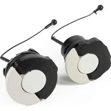 Bouchon d'essence et Bouchon d'huile pour STIHL tronçonneuse (2 pièce)-Crezuo (1/5)