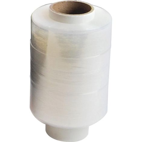Film étirable, 100mm x 150m, 23um, transparent 1 rouleautransparent