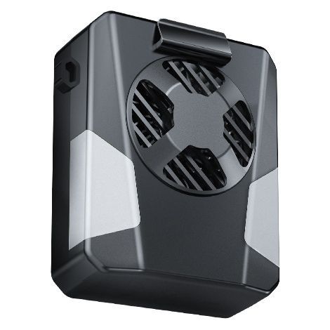 Ventilateur de taille haute vitesse, USB, portable pour les chantiers de construction extérieurs, puissant et durable.