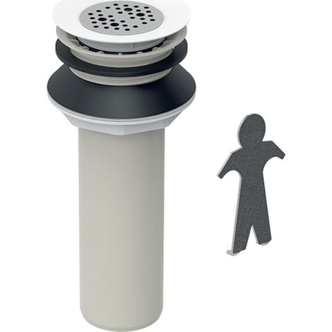 Geberit Ablaufgarnitur-Set Abl. + Ablaufsiebheber, f wasserl. UR
