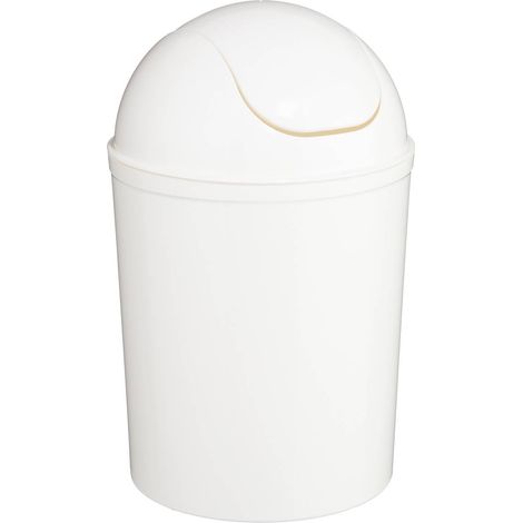 Bidone della spazzatura 7 l bianco - 5five