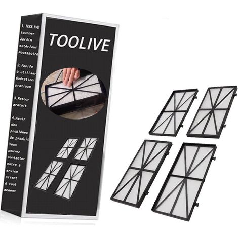 Kit de 4 cartouches filtrantes pour robot Dolphin M400/M500 – Filtration ultrafine 50 microns - 9991432-R4 (1/5)