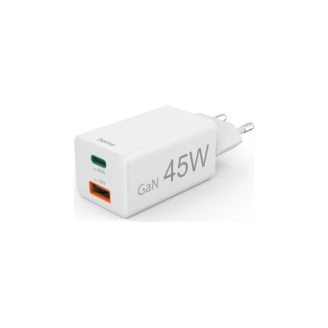 Cargador de Pared Hama 00201993 Blanco 45 W