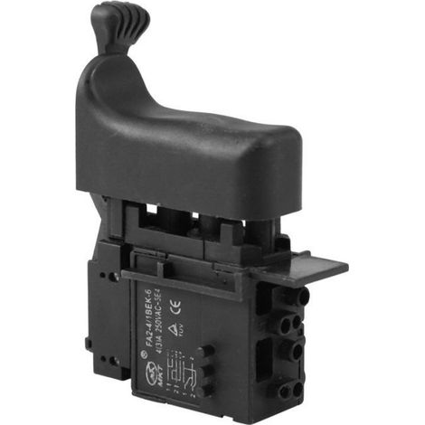 Interrupteur De Commande De Vitesse - Marteau Electrique - Pour HR2450 HR2453 DP4010 DP4011 - FA2-6 1BEK 6A 250V-5E4 - 3 Unites (1/5)