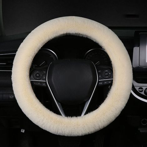 Geeignet für Lenkradbezüge aus Kunstfell, warme und atmungsaktive Autolenkradhandschuhe für den Winter, Unisex, in verschiedenen Farben erhältlich.