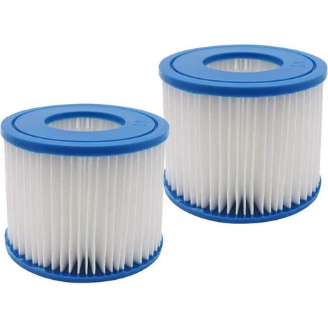 Cartouche de Filtre de Rechange pour l’Histoire pour Best-Way pour Le Filtre de Remplacement de Cartouche de Clara de Flujo Taille VI pour Miami Vegas Palm Springs Paris (1 x Lot Double) (1/5)