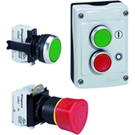 Legrand Osmose 023754 Interruttore verde piatto in metallo