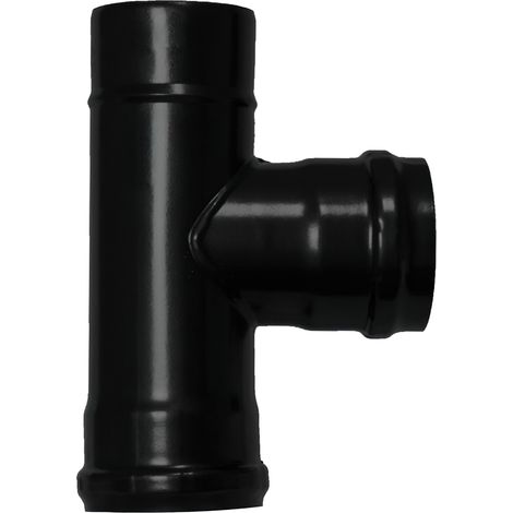 WOLFPACK LINEA PROFESIONAL - Tee Stufa a pellet vetrificata Ø80 mm 90°.