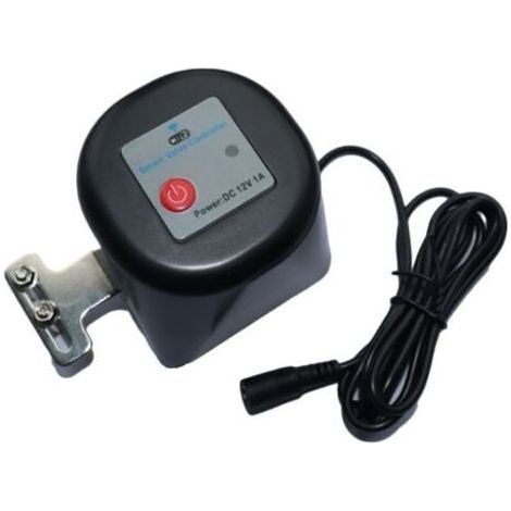 Électrovanne intelligente WiFi 12V Compatible Tuya Installation facile sur robinet à bille Étanche IP44 Courant 1A (1/4)