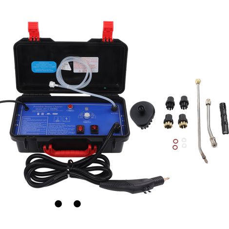 Nettoyeur Vapeur Haute Température 3,5 Bars, Machine à Vapeur Portative Pressurisée 3000W pour Maison et Voiture, Prise UE 220V (1/5)
