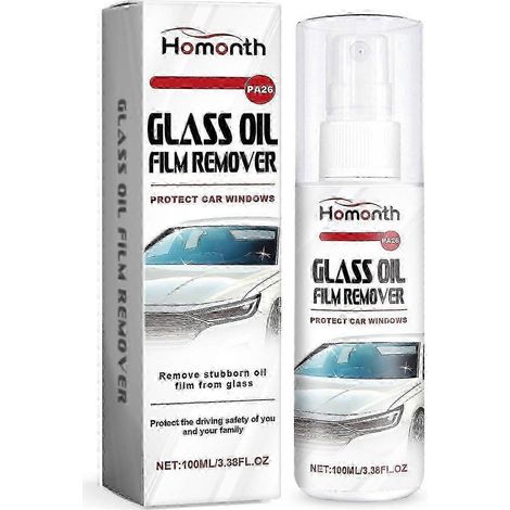 Nettoyant multifonctionnel pour vitres et film huileux, 100 ml, détachant efficace pour pare-brise de voiture (1/4)