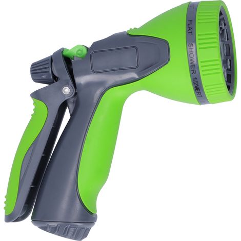 Ensemble de pistolet d'arrosage haute pression avec 10 jets pour l'irrigation et le lavage de voiture. (1/5)