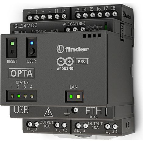 Arduino Opta Lite AFX00003 SPS-Kommunikationsmodul 12 V/DC, 24 V/DC