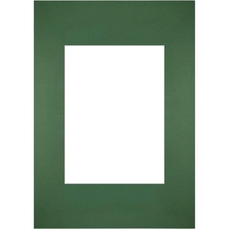 yd. - Cadre photo 21x29.7 - Vert foret - Carton sans acide 630 g/m² - (1/4)