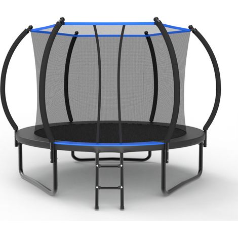 Filet de sécurité 360°, jeu extérieur plus sûr, trampoline de jardin 305 cm pour enfants dès 6 ans (1/5)