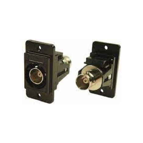 Connecteur coaxial RS PRO Femelle Droit, raccordement Câble 75O Montage panneau ( Prix pour 1 )