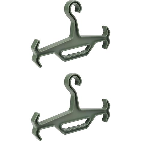 Cintre Robuste pour Gilet de Combinaison, Organisateur de Stockage D'Équipement de Survie Armée Verte 2 PièCe (1/3)
