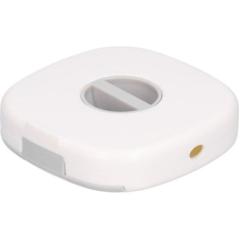 Autres rangements Boîte de rangement pour câble de données, enrouleur portable, boîte de rangement pour câble de données polyvalente (blanc)