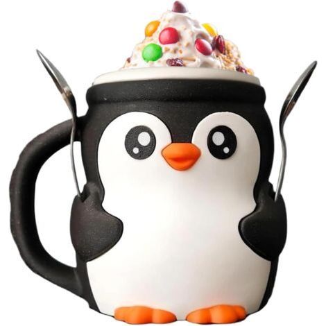 16oz Ice Cream Holder with Spoon Slot and Secret Snack Drawer, Leak Proof Ice Cream Case for Beer Cup,XU- (1/5)