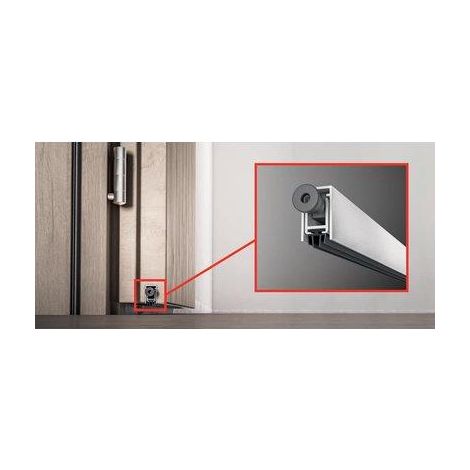 PARAFREDDO SOTTOPORTA A GHIGLIOTTINA REGOLABILE ALLUMINIO MM 13X28 CM 33
