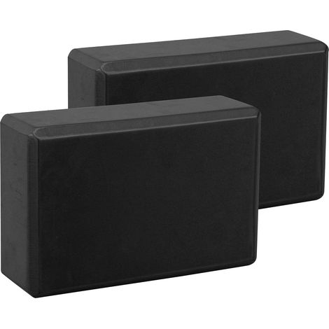 Briques Yoga/Blocs de Yoga Haute densité 2PK - Briques de Mousse de Fitness Confortables, antidérapantes - Léger et Facile à Transporter (1/5)