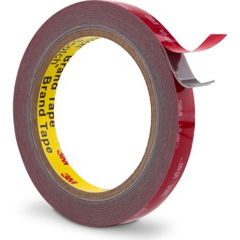 Extra starkes doppelseitiges Klebeband, 5952 Klebeband, wasserfest, extrem hitzebeständiger Klebstoff (3,3 m 20 mm) (1/4)