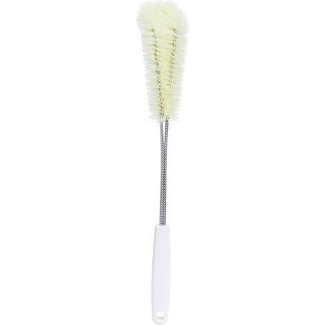 Brosse multifonction pour nettoyer bouteilles en verre, tasses et casseroles de cuisine, manche long. (1/5)