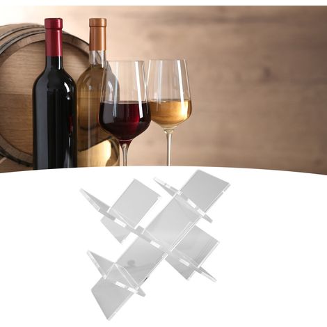 Freistehendes Weinregal für 5 Flaschen (0156), ideal für Küche und Haushalt, auch für die Hausbar geeignet. (1/5)