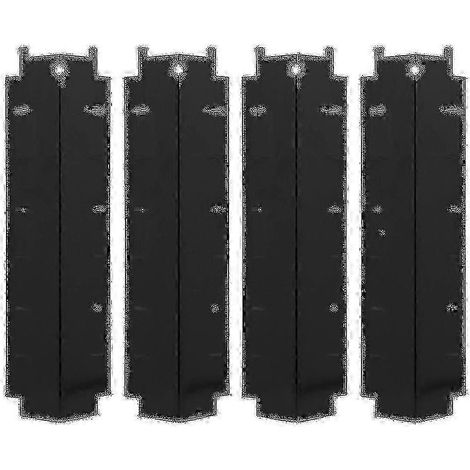 Lot de 4 déflecteurs de chaleur en acier inoxydable de rechange pour barbecue Charbroil - Haute qualité (1/4)