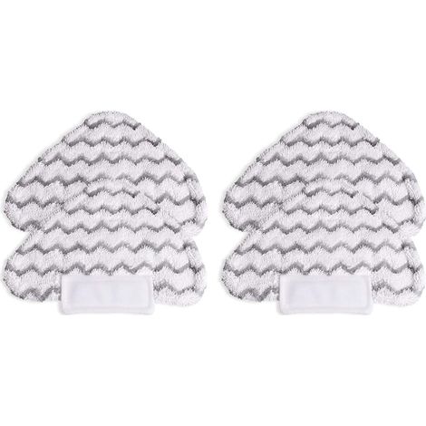 Microfiber Replacement Pads for S3973 Mop, Washable and H-Shaped, Accessories Compatible with Lift-Away Pro and Steam Pocket Mop, Hard Floor Pads for Home, the (1/4)