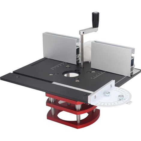 Plateau de table pour le travail du bois base de levage pour