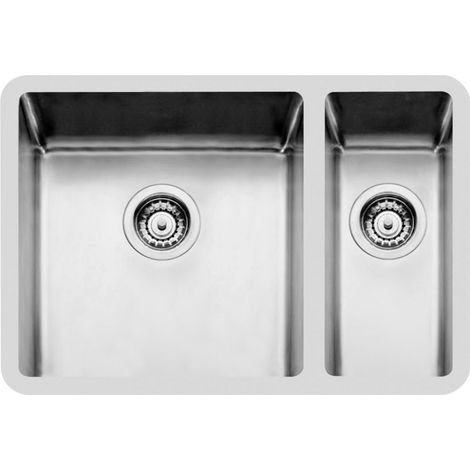 Foster 2202 851 DX Fregadero encastrado bajo encimera Rectangular Acero inoxidable (1/3)