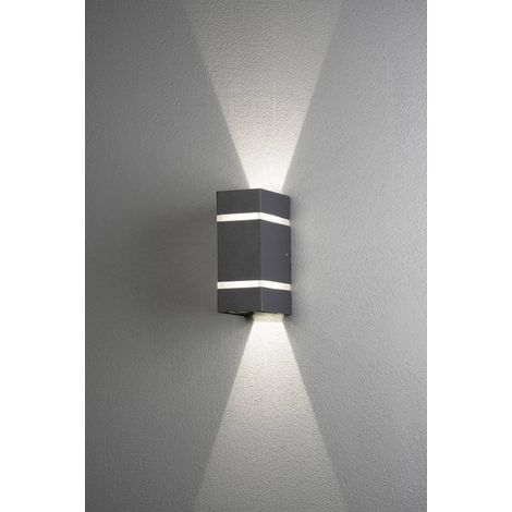Konstsmide Cremona 7998-370 Applique LED extérieure CEE: F (A - G) 6 W anthracite (1/4)