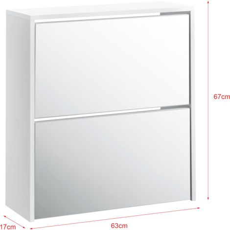 Scarpiera contenitore 67 cm bianco 030005163