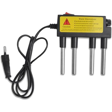 royaluxe-Testeur de qualité de l'eau Électrolyseur Testeur de qualité de l'eau Électrolyse Barres de fer Testeur TDS Électrolyseur Contrôle rapide de la qualité de l'eau pour tous les types d'eau