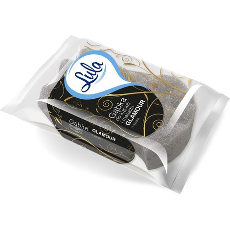 Éponge de bain et de massage double face 1 pc.