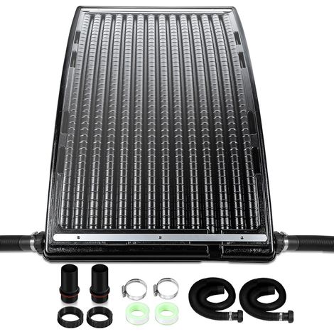 SWANEW Riscaldamento solare Assorbitore solare Riscaldamento solare piscina nero