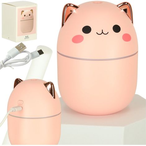 Humidificateur d'air diffuseur d'huile kitty rose RGB (1/5)