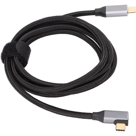 100-W-USB-C-Kabel, geflochtenes Nylon, Schnellladefunktion, PD 3.1 Gen2, 10 Gbit/s, 1,5 m, 4K-60Hz-kompatibel (1/5)