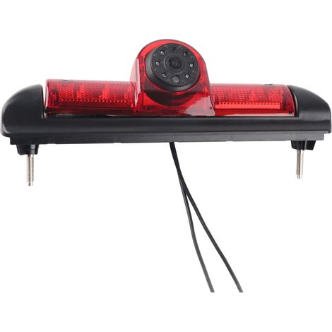 Caméra de recul HD 170° avec vision nocturne LED et feu stop intégré pour Fiat Ducato (1/5)