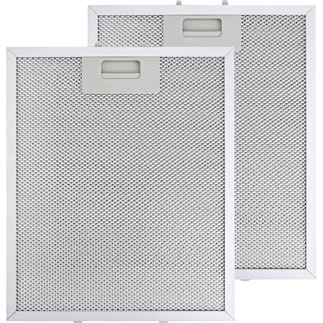 2 Pièces Filtre Hotte Aspirante, 305x267 Mm, Aluminium, 5 Couches, Pour Cuisine (1/5)