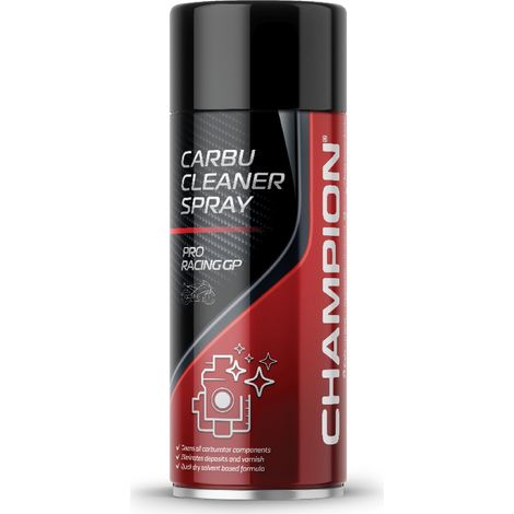 Limpiador de sistema de combustible Champion ProRacing GP, limpiador de carburador en spray de 400 ml.