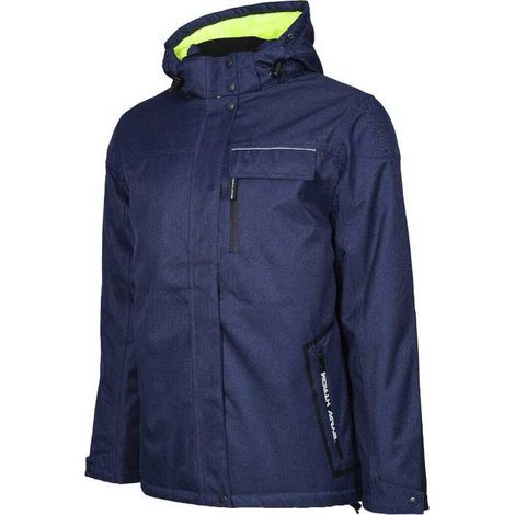 Parka de Travail Garou - Taille L - Marine - Résistant et Confortable - D-Work (1/5)